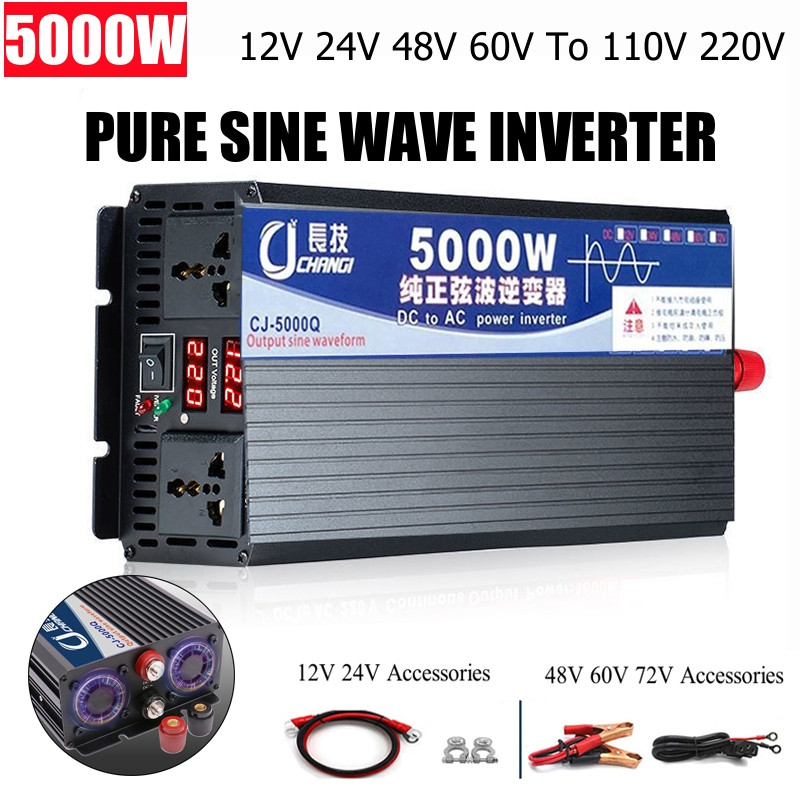4000 W/5000 W/5500 W/3000 W Zu - Inverter Pure Sine Wave 60Hz 120V 3000W recensie en prijs