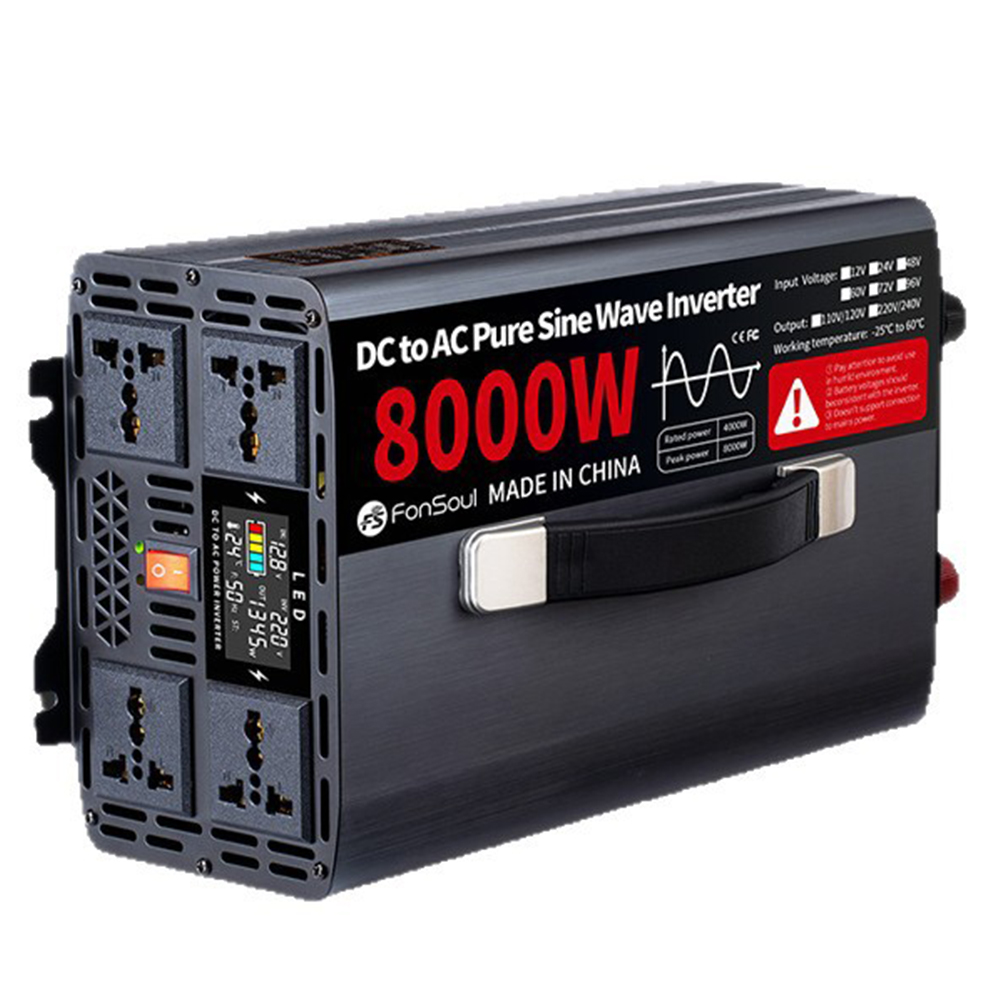5KW 6KW 8KW Zuivere Sinusgolf  - Pure Sine Wave Inverter 5000W 48V 220V recensie en prijs