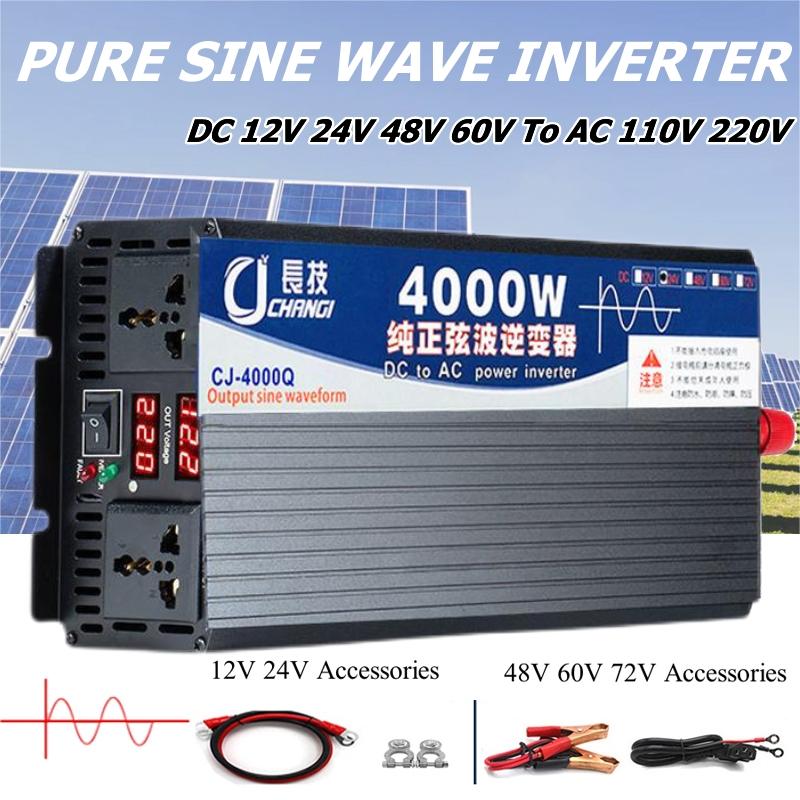 4000 W/5000 W/5500 W/3000 W Zu - Inverter Pure Sine Wave 60Hz 120V 3000W recensie en prijs